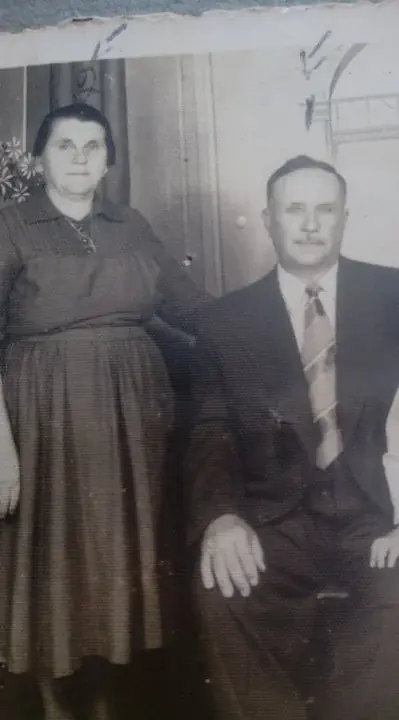 Maria Luigia Forner and Angelo Dei Agnoli. He had crossed on the same ship six months before her.