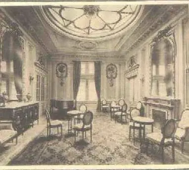The ladies’ writing room.