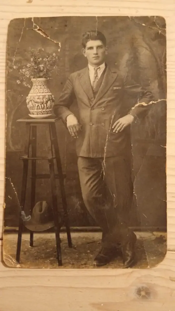 Portrait of Fausto Miotto.